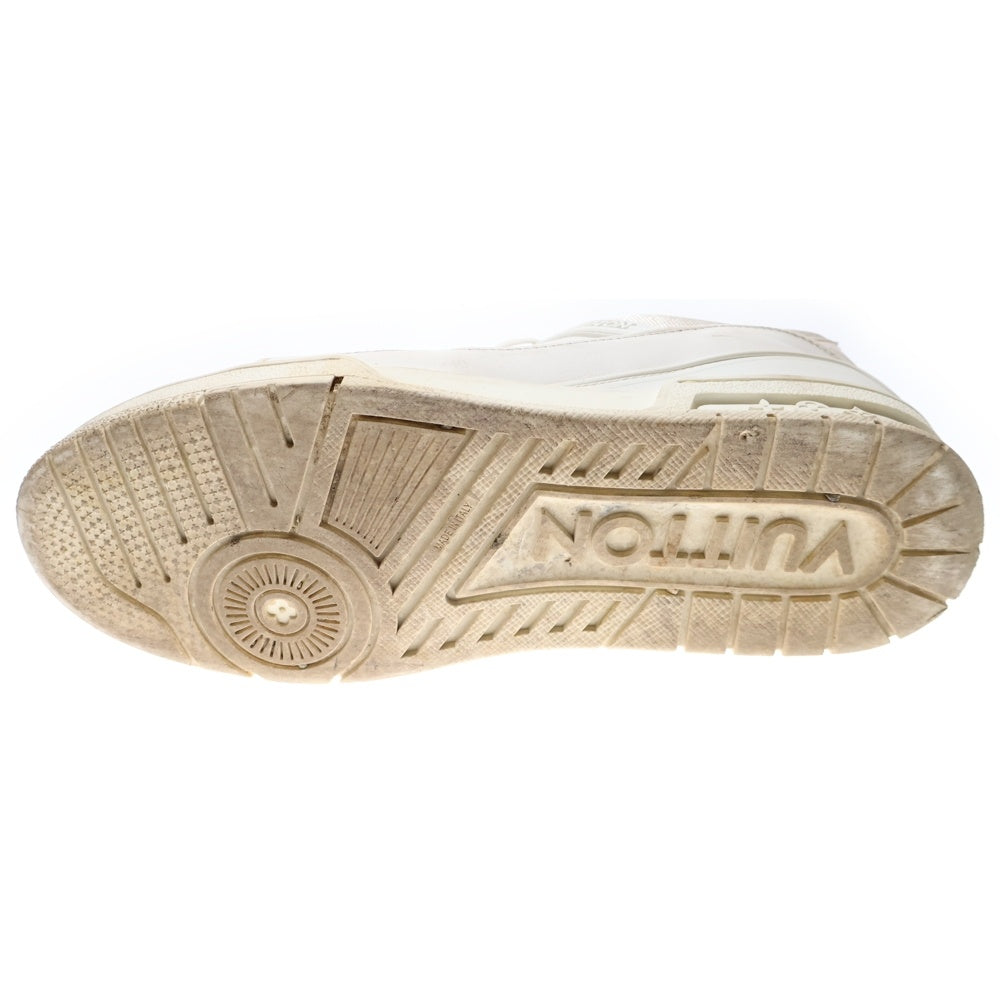 LOUIS VUITTON(ルイヴィトン) LVトレーナー レザー レースアップ ローカットシューズ スニーカー ホワイト