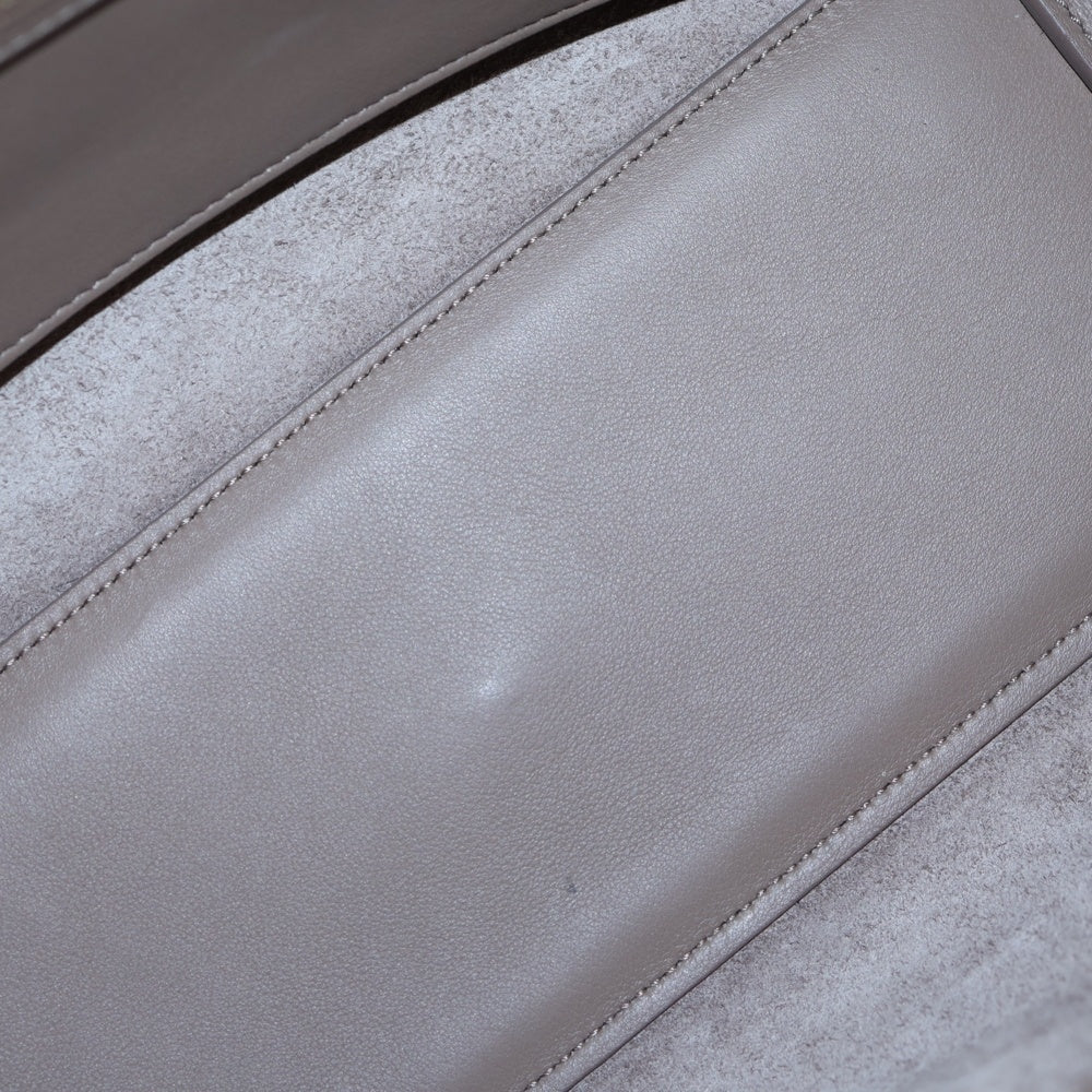 SAINT LAURENT PARIS(サンローランパリ) ベイビーダウンタウンカバス 2WAYバッグ ショルダーバッグ ハンドバッグ ピンクベージュ レザー ゴールド金具 レディース