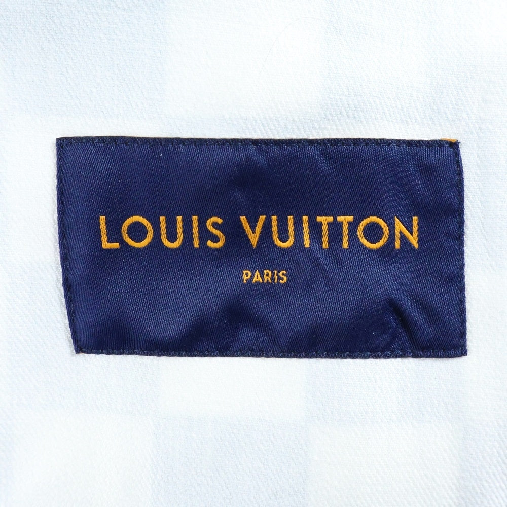 LOUIS VUITTON(ルイヴィトン) 21AW ダミエデニムチェッカートラッカージャケット RM2129 IM3 HLA20W