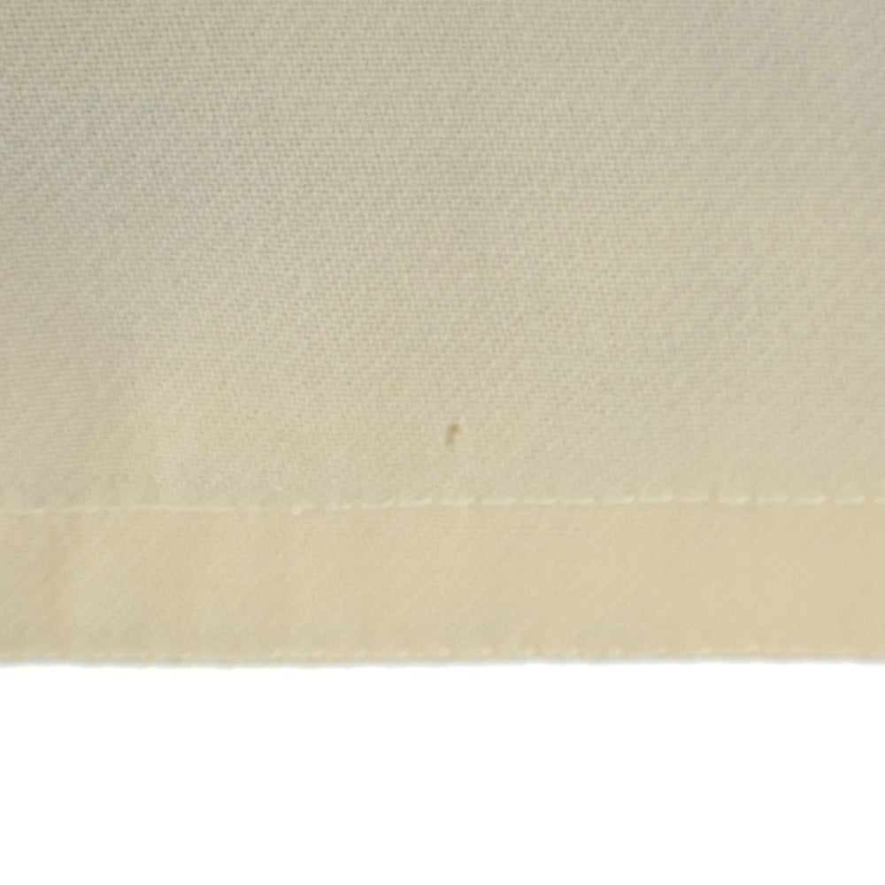 DOLCE & GABBANA(ドルチェアンドガッバーナ) 裏地レオパード総柄 スクエアバックル ベルト付き タイト ミニスカート アイボリー レディース