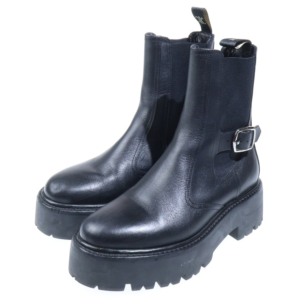 CELINE(セリーヌ) トリオンフ サイドゴアブーツ ブラック #36 レザー