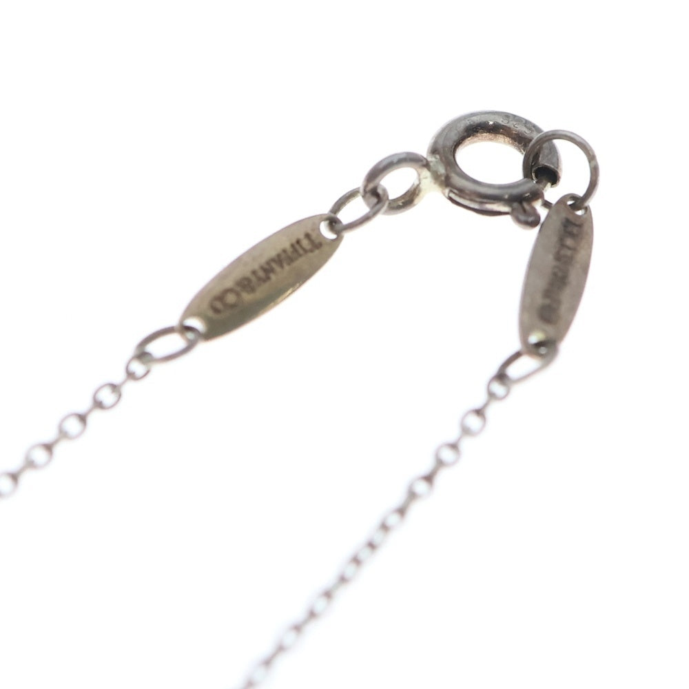 TIFFANY & Co.(ティファニー) バイザヤード 3P ネックレス ペンダント チェーン アクアマリン ブルー SV925