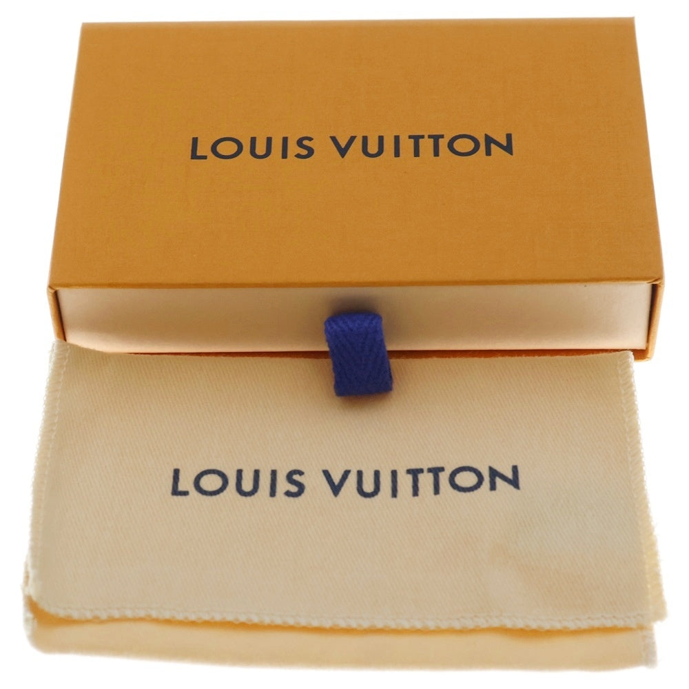 LOUIS VUITTON(ルイヴィトン) ビジュー サック フルール ドゥ エピ キーホルダー バッグチャーム キーリング キーホルダー ブルー×ピンク×シルバー M67125