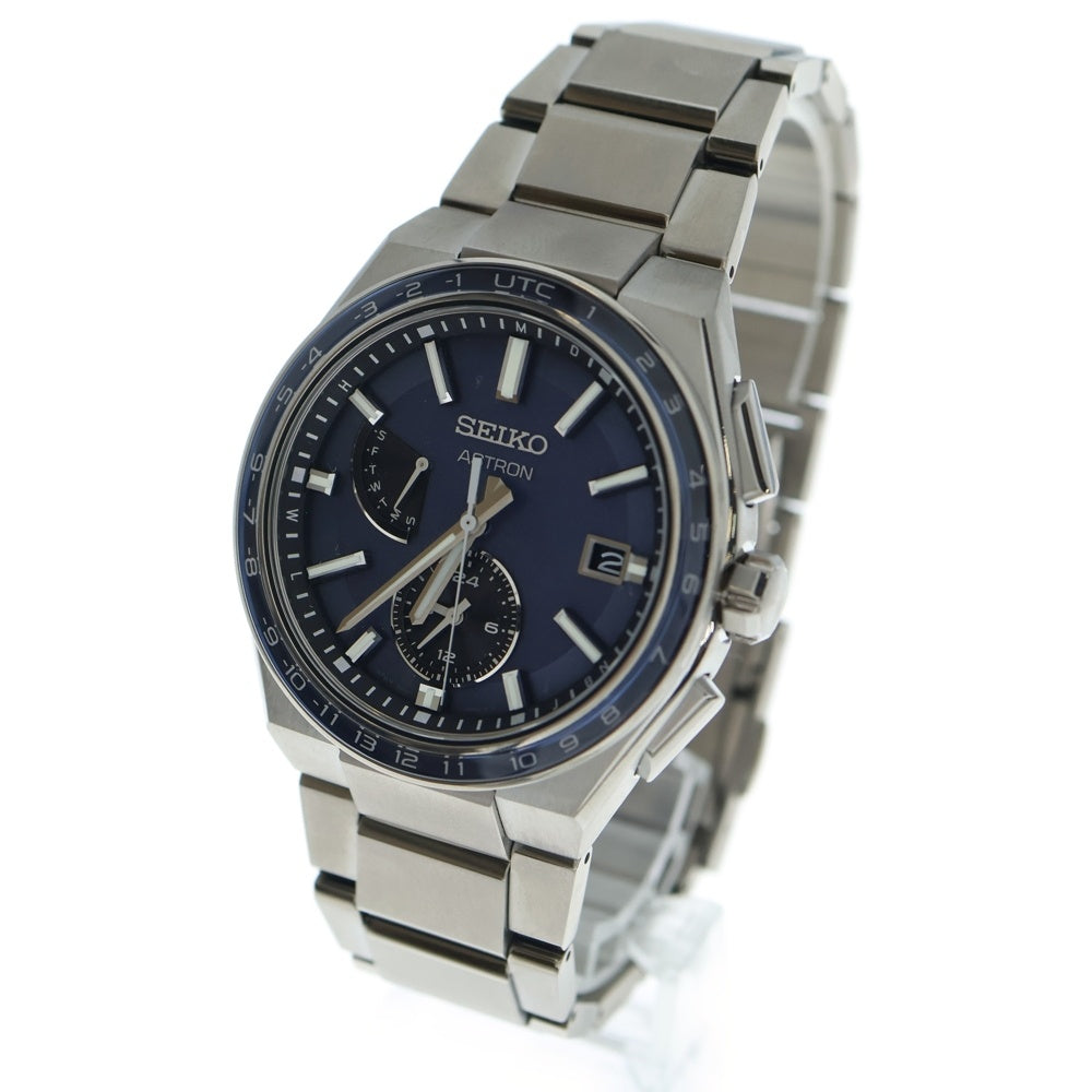 SEIKO(セイコー) SBXY037 ASTRON アストロン ネクスター ネイビー文字盤 SS/電波ソーラー 腕時計