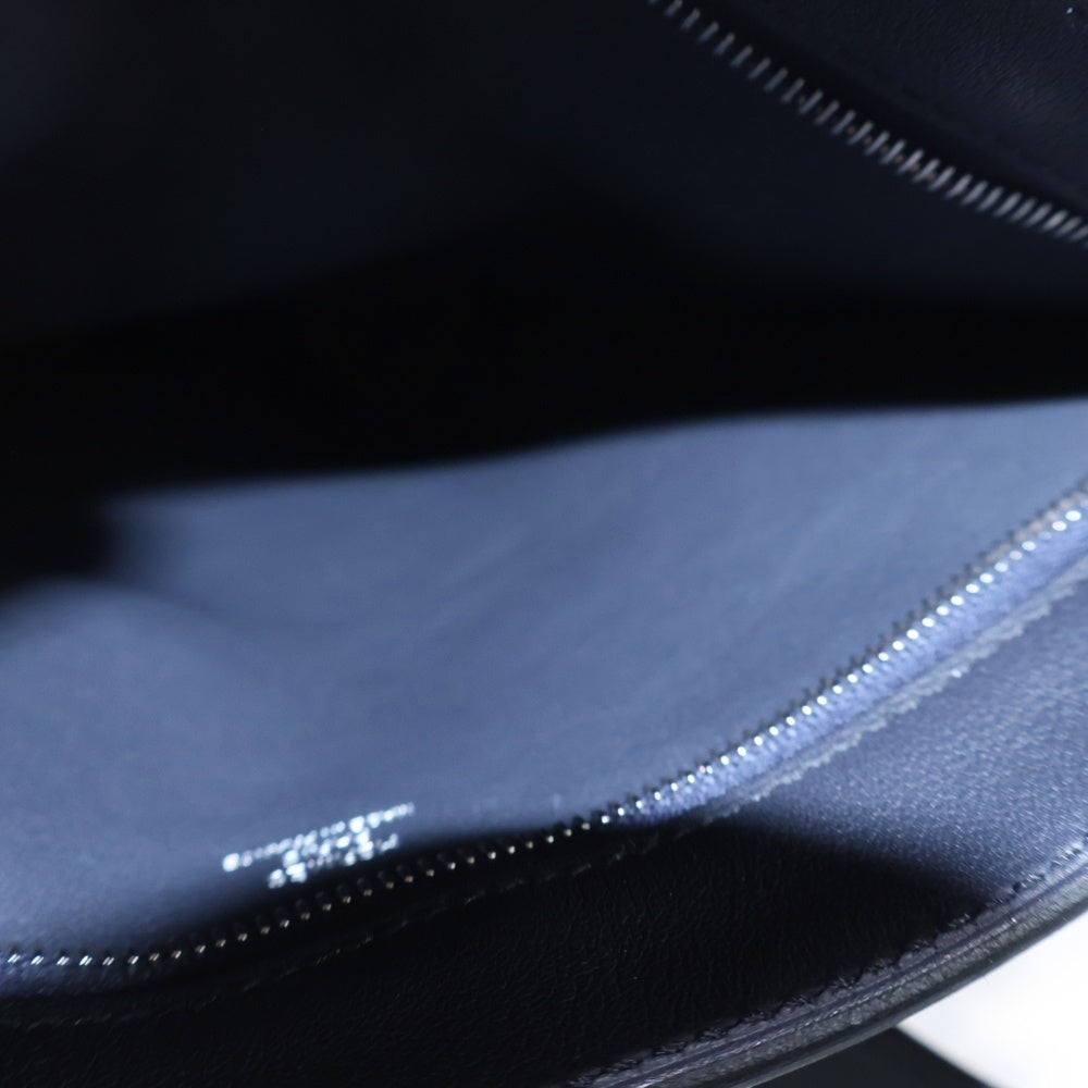 HERMES(エルメス) ポッシャンプリュス スイフト レザー ショルダー ボディバッグ シルバー金具 ブラック U刻印 レディース