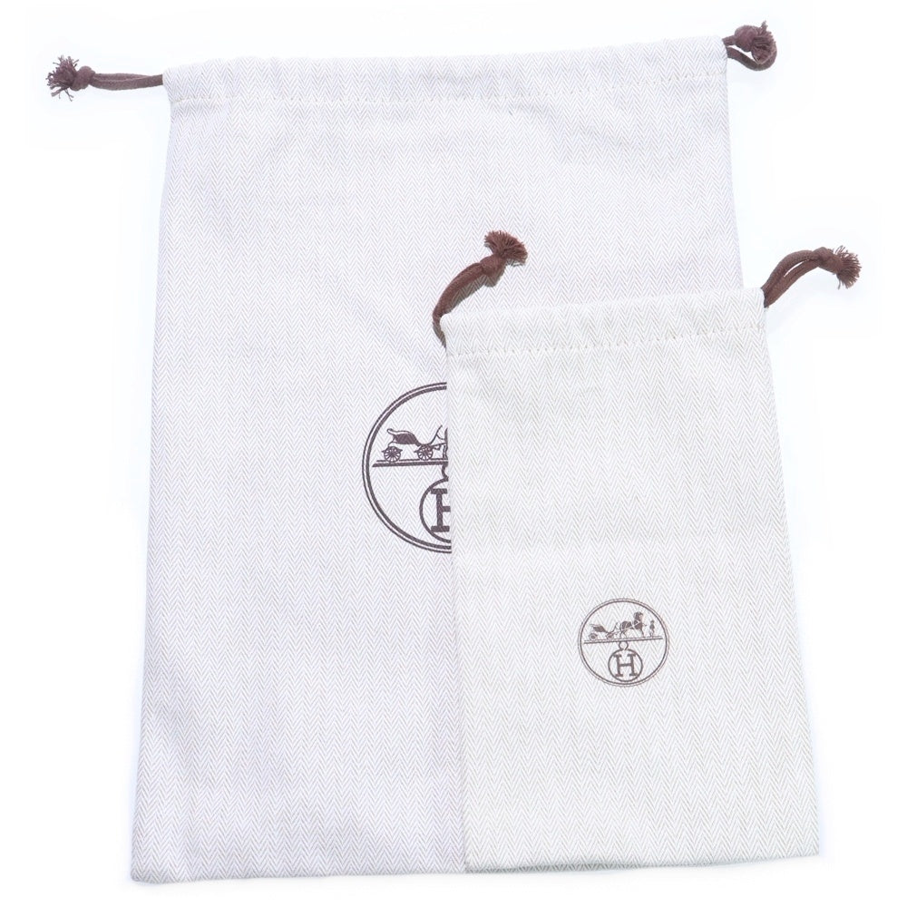 HERMES(エルメス) ポッシャンプリュス スイフト レザー ショルダー ボディバッグ シルバー金具 ブラック U刻印 レディース