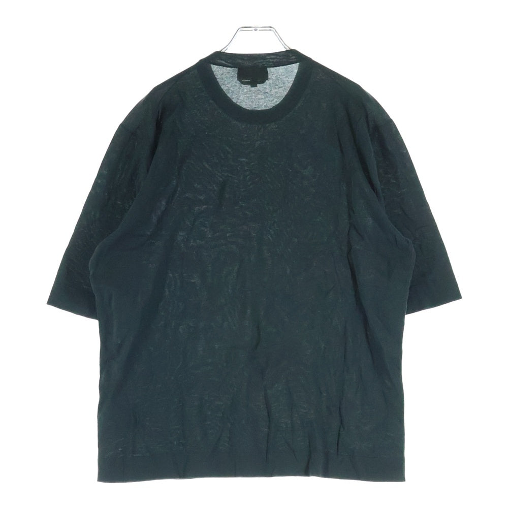 HERMES(エルメス) シェーヌダンクルプリント クルーネック 半袖Tシャツ カットソー グリーン