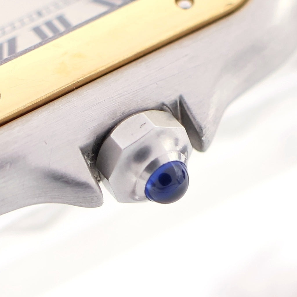 Cartier(カルティエ) パンテール クラシック フィガロ SM SS×YG×革/QZ ステンレス イエローゴールド クォーツ 電池式 腕時計 カルティエケア確認済 W250295A 白文字盤 1120C116880