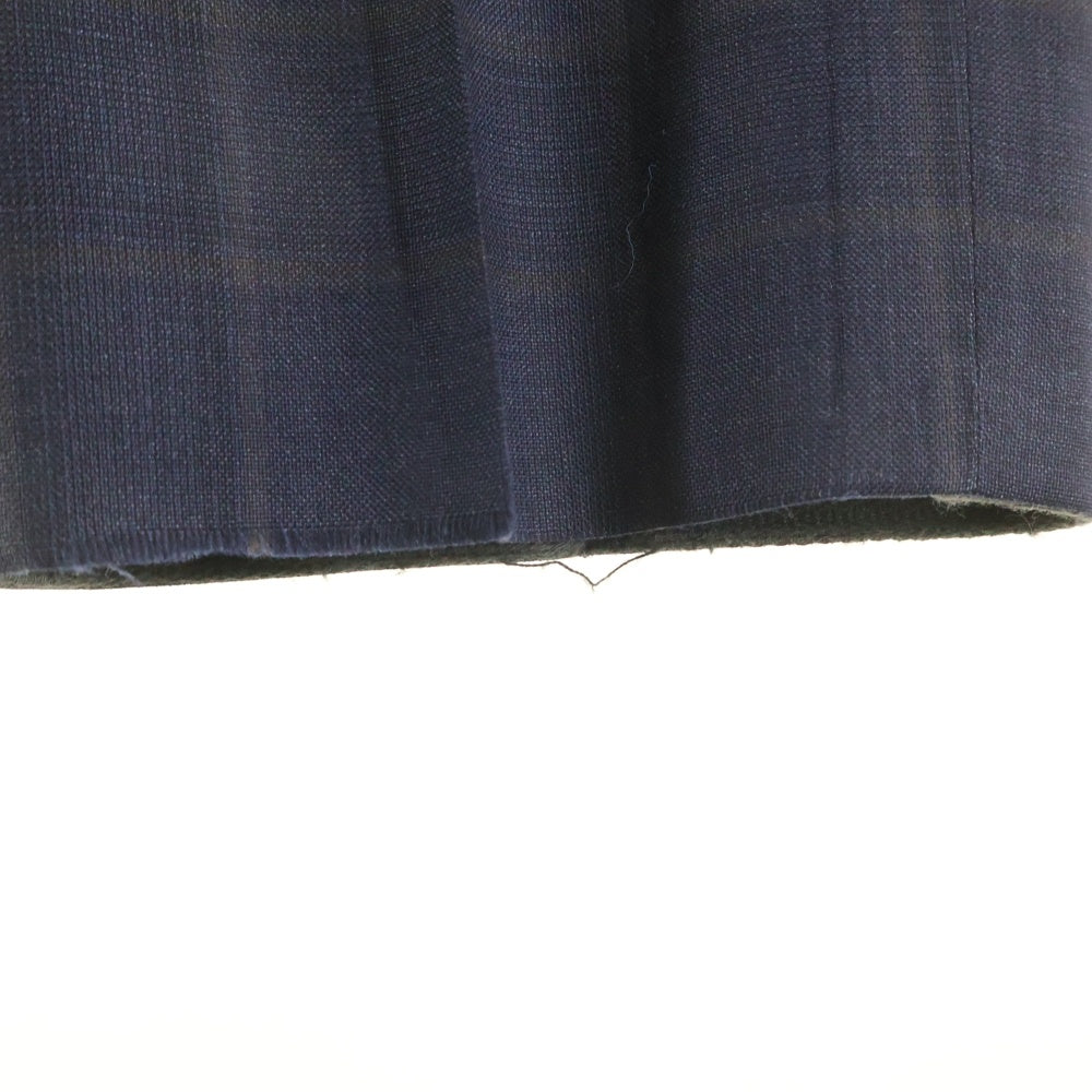 LOUIS VUITTON(ルイヴィトン) シングルチェック 2B テーラード セットアップスーツ ネイビー RM192F OTJ HHCF1E