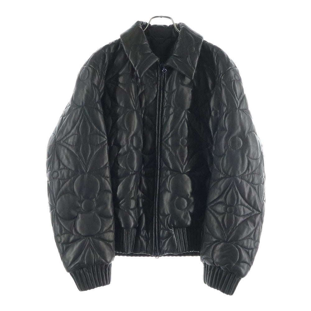 LOUIS VUITTON(ルイヴィトン) 23SS ビッグモノグラムラムスキンレザージャケット RM231Q ET7 HLL55E