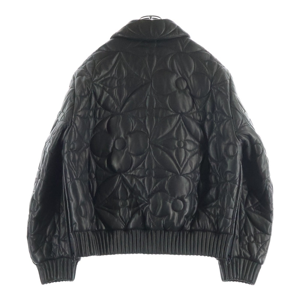 LOUIS VUITTON(ルイヴィトン) 23SS ビッグモノグラムラムスキンレザージャケット RM231Q ET7 HLL55E