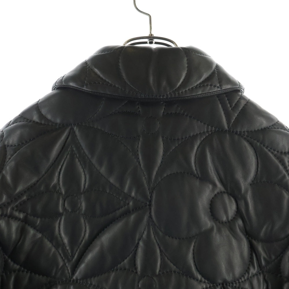 LOUIS VUITTON(ルイヴィトン) 23SS ビッグモノグラムラムスキンレザージャケット RM231Q ET7 HLL55E