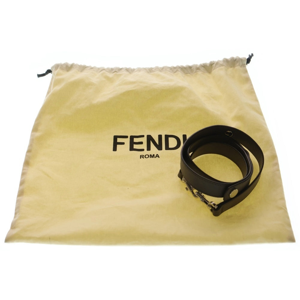 FENDI(フェンディ) バイザウェイ 2WAY ハンドバッグ ショルダーバッグ グレージュ レザー 8BL124 シルバー金具 レディース