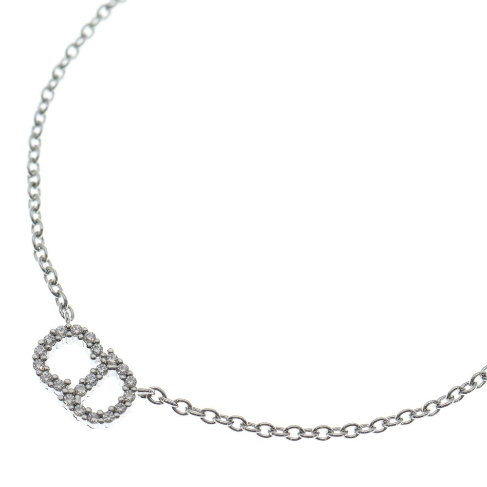 DIOR(ディオール) CD ロゴ ラインストーン ネックレス ペンダント