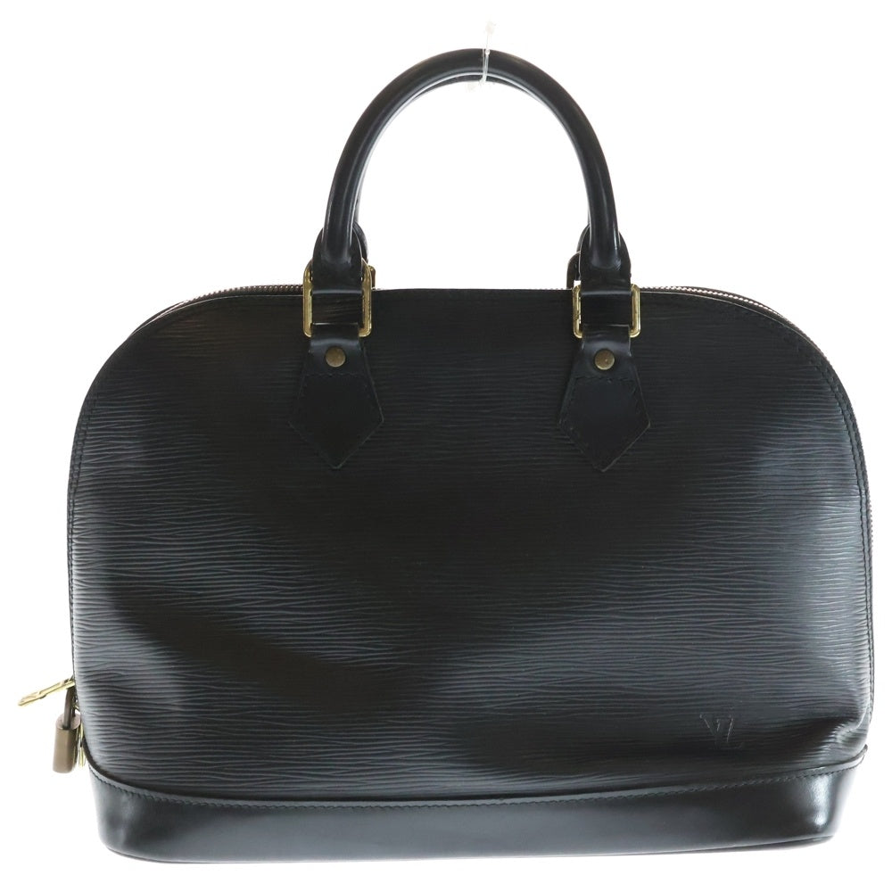 LOUIS VUITTON(ルイヴィトン) エピ アルマPM ハンドバッグ ブラック ノワール レザー M52142 ゴールド金具