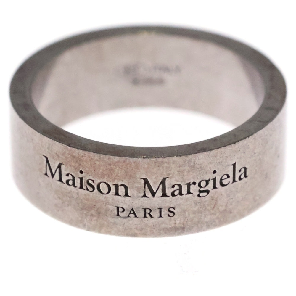 Maison Margiela(メゾンマルジェラ) ロゴ リング Ag925 SV シルバー 指輪