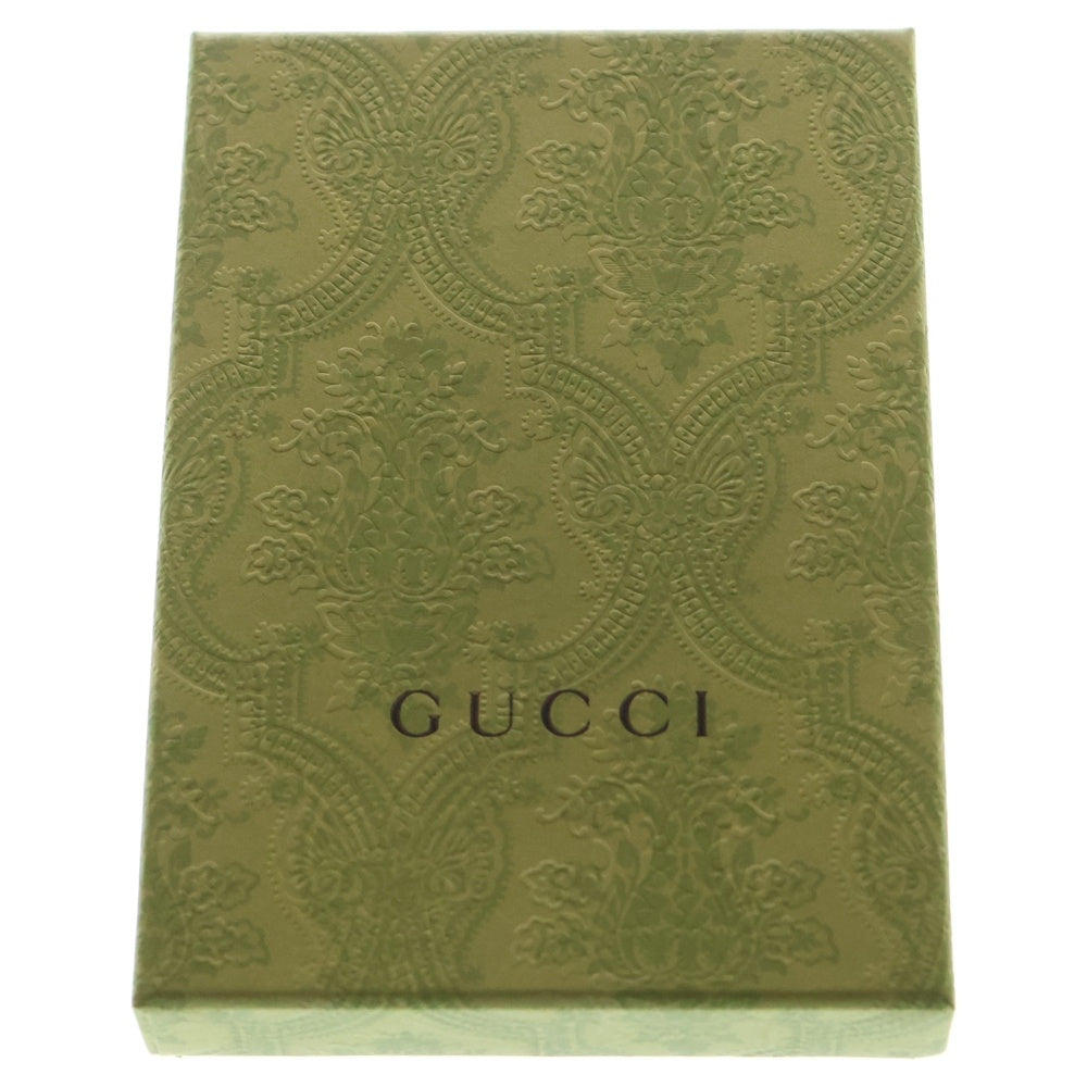 GUCCI(グッチ) スカーフ フローラ プリント ネックボウ シルクスカーフ ブラック 733434