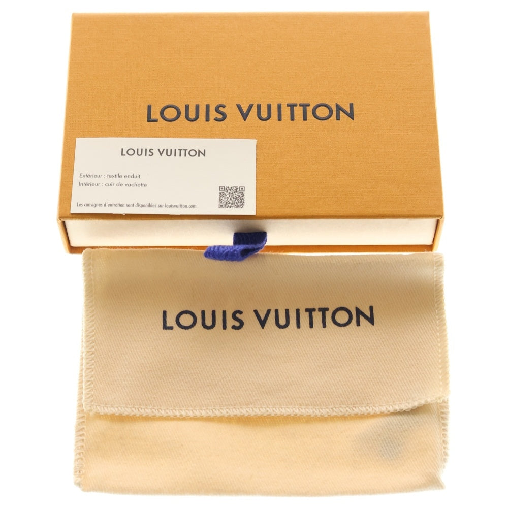 LOUIS VUITTON(ルイヴィトン) ダミエポップ オーガナイザードゥポッシュ カードケース 名刺入れ ブラウン×イエロー PVC N40596