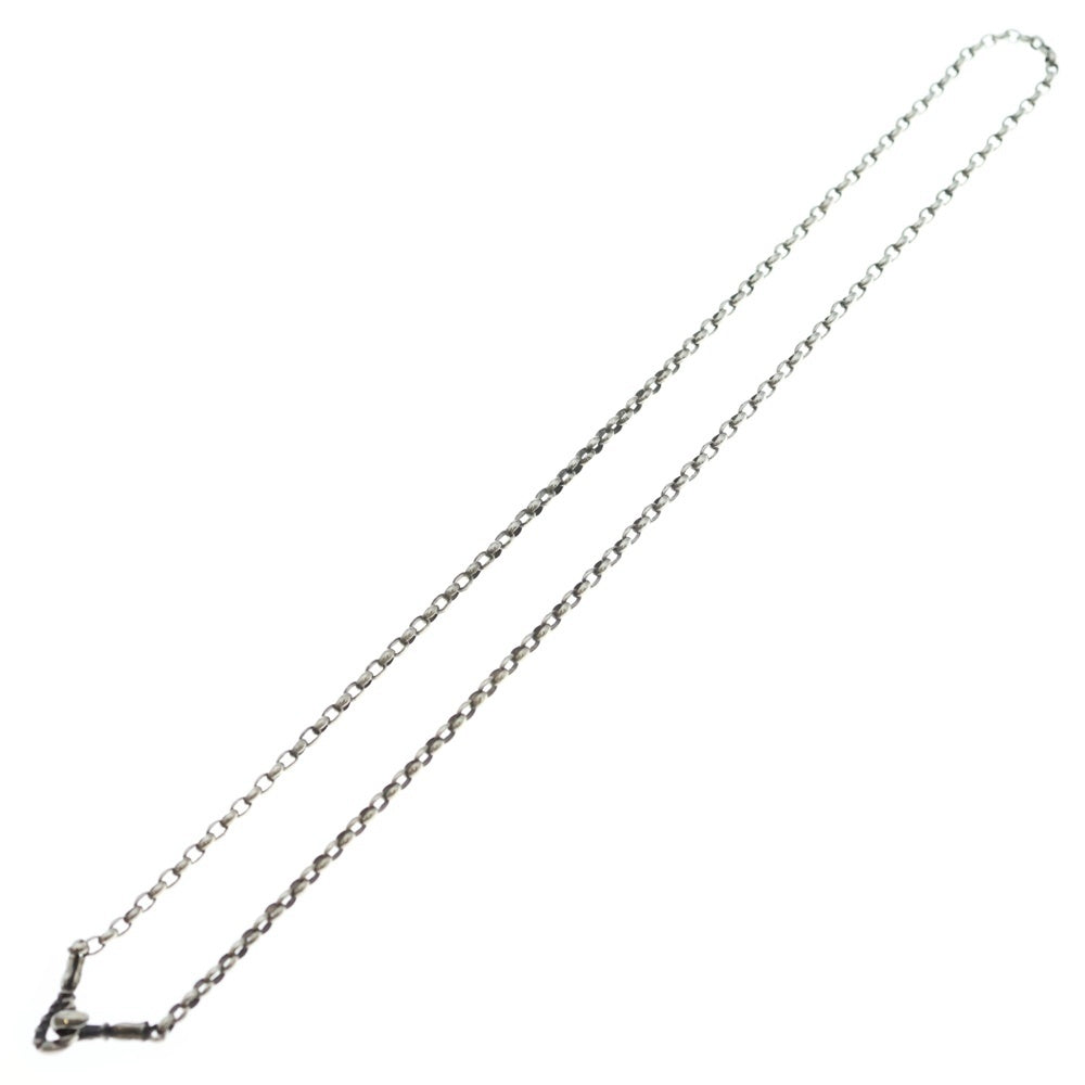 LONE ONES(ロンワンズ) Mini Silk Eagle Chain ミニシルク イーグル チェーン ネックレス シルバー