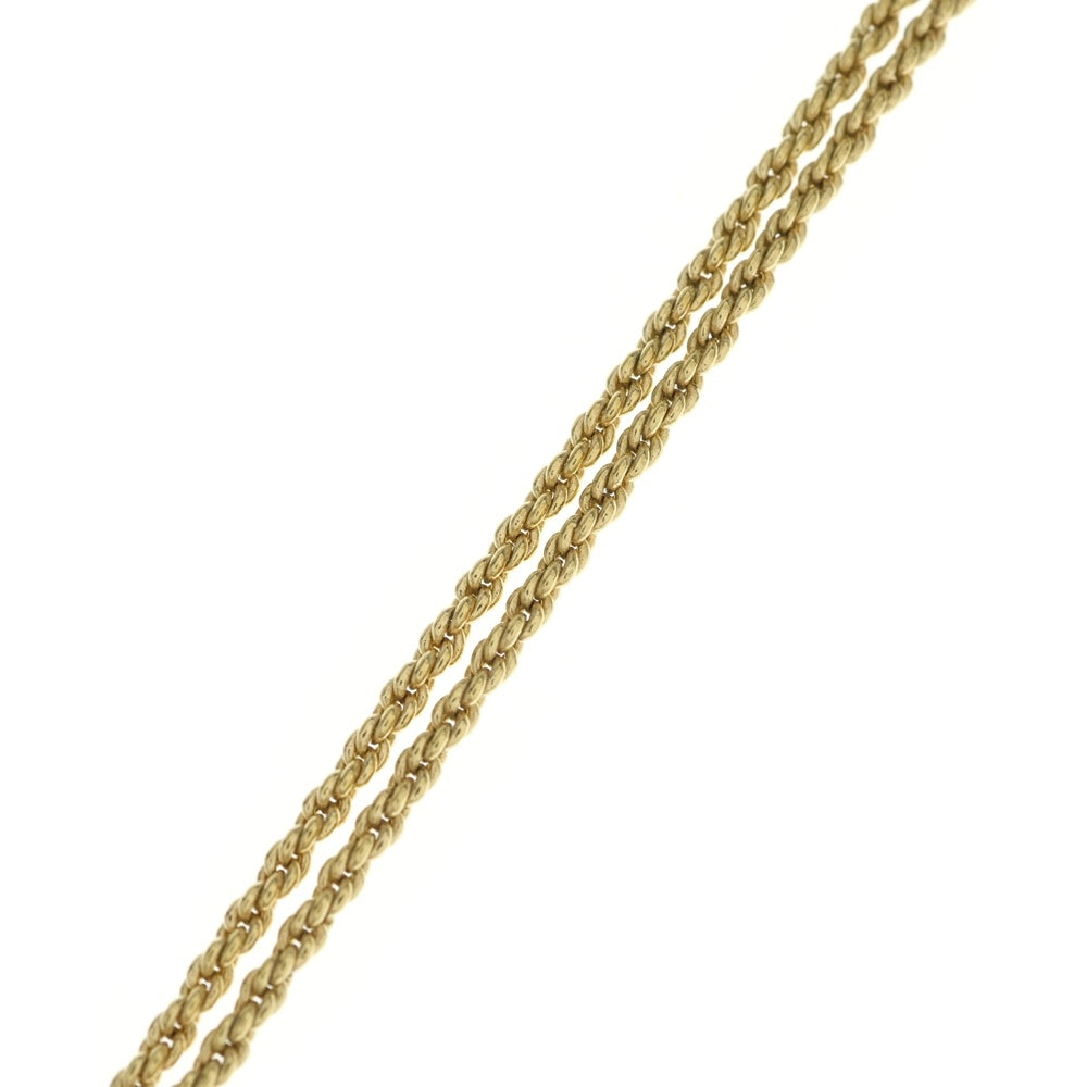 Christian Dior(クリスチャンディオール) CDロゴ バッグモチーフチェーンペンダントネックレス GP ゴールド レディース