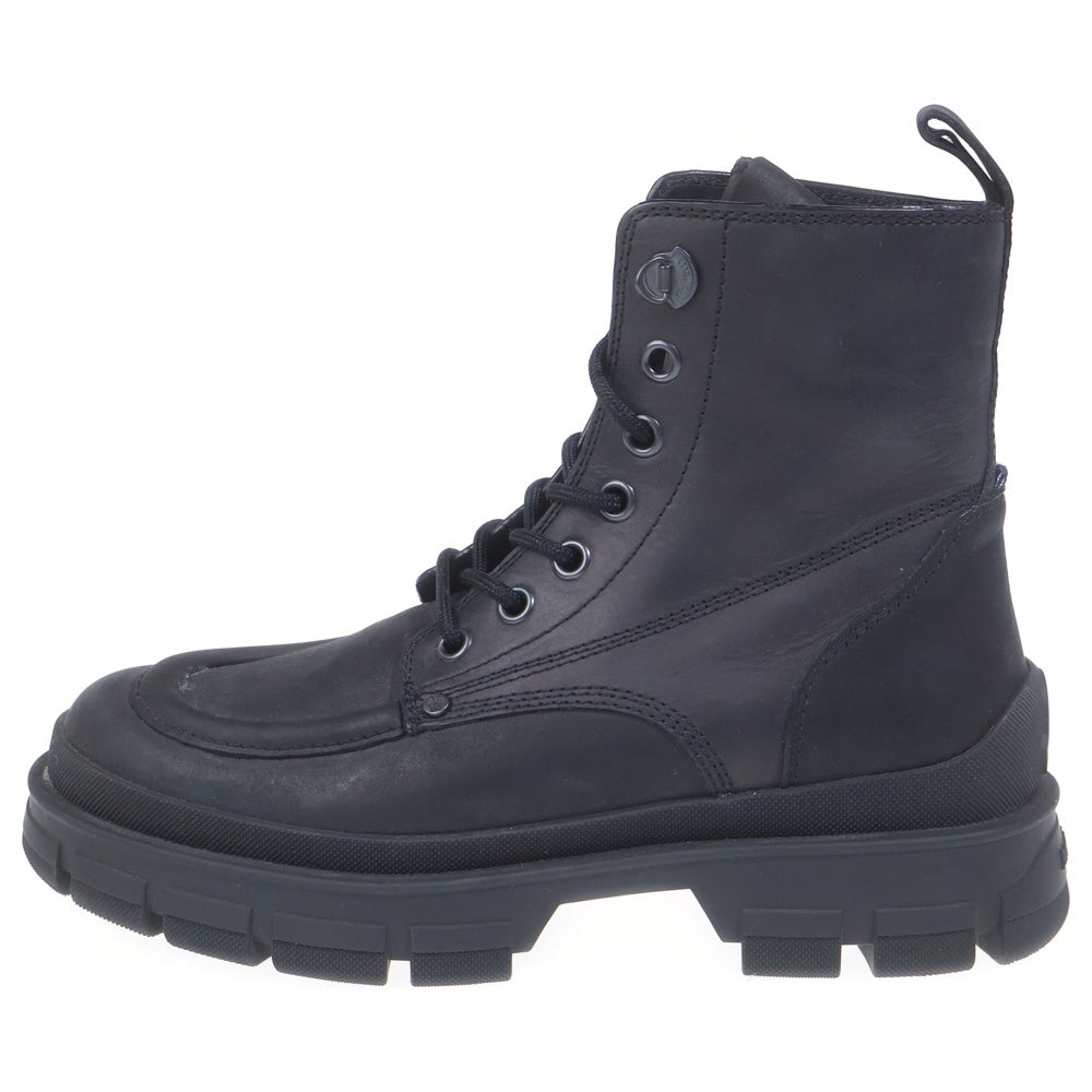 MONCLER(モンクレール) Hevea City レースアップ コンバットブーツ ブラック レディース