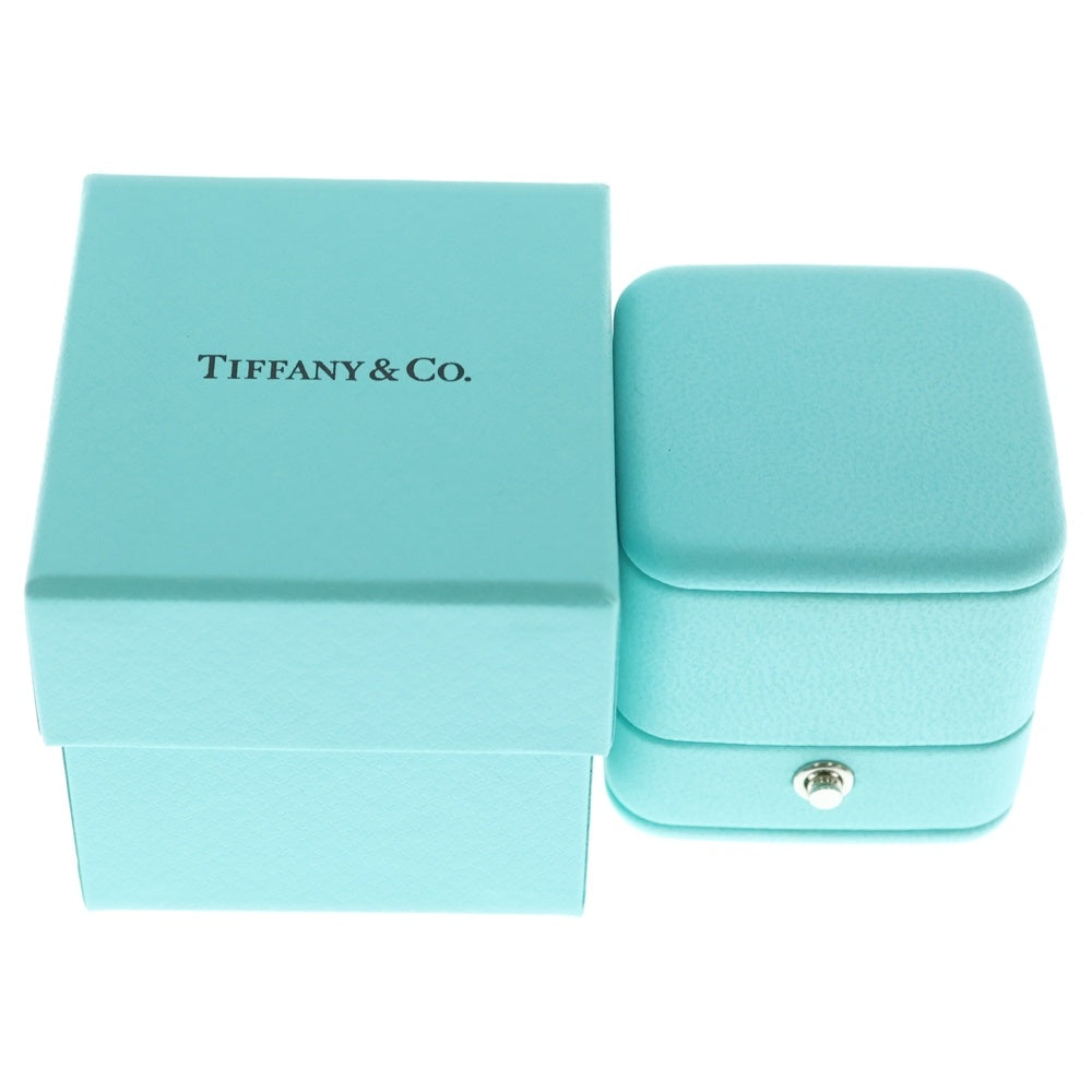 TIFFANY & Co.(ティファニー) Tワイヤー リング ダイヤ×マザーオブパール 指輪 ピンクゴールド K18PG 3.8g #50 レディース