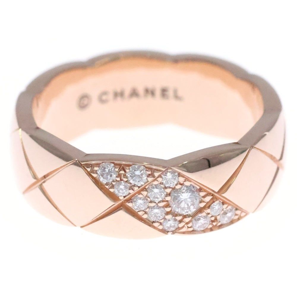 CHANEL(シャネル) ココクラッシュ ダイヤリング ミディアム K18PG 10.6g 2026/03/03 カード #55 J13162 GD0983 箱・保 レディース