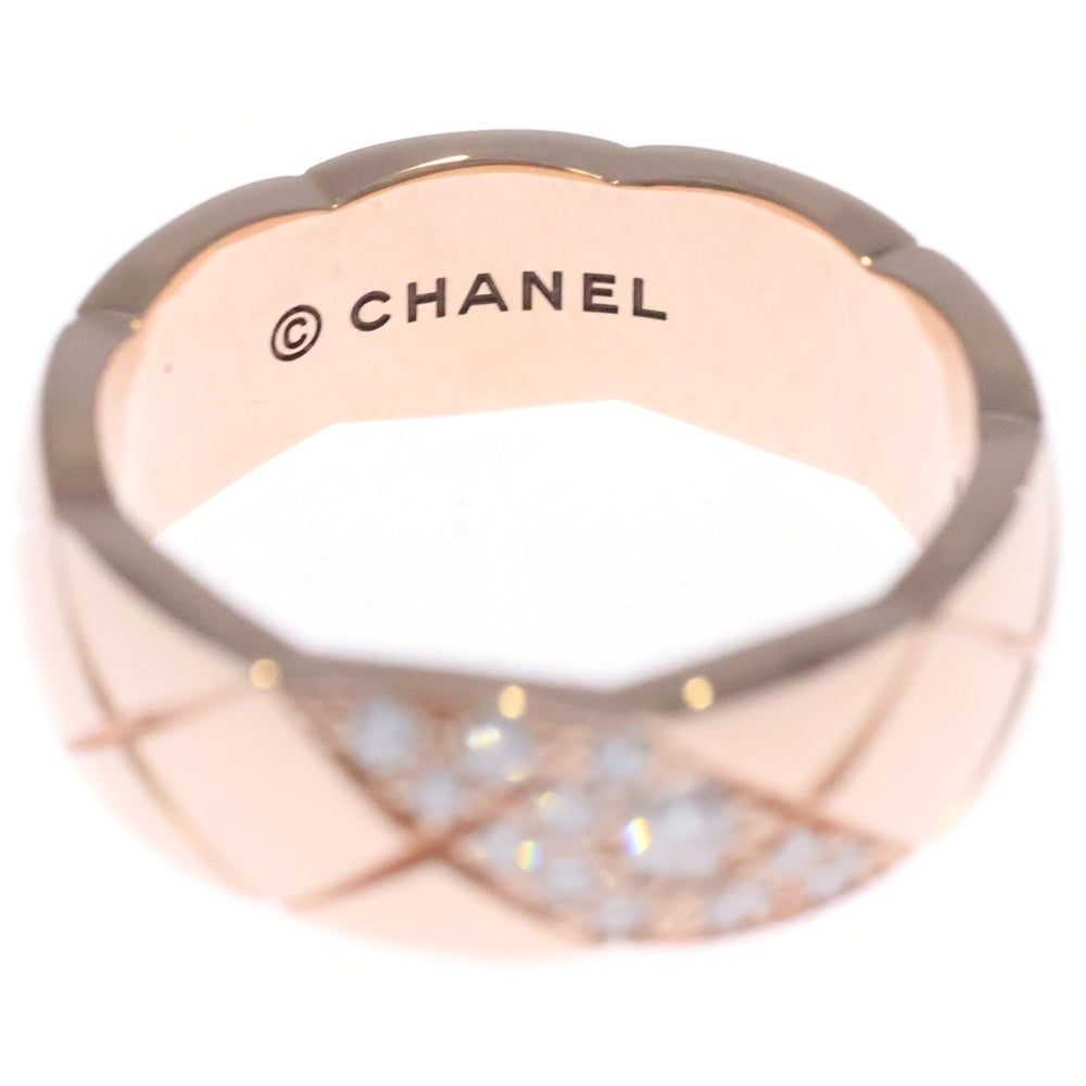 CHANEL(シャネル) ココクラッシュ ダイヤリング ミディアム K18PG ピンクゴールド