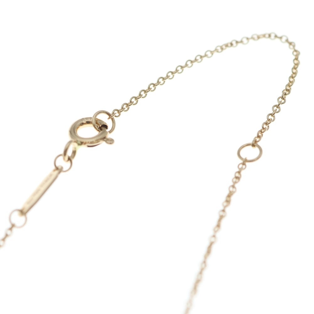 TIFFANY & Co.(ティファニー) ノット ダイヤ ネックレス ペンダント チェーン ピンクゴールド Au750PG