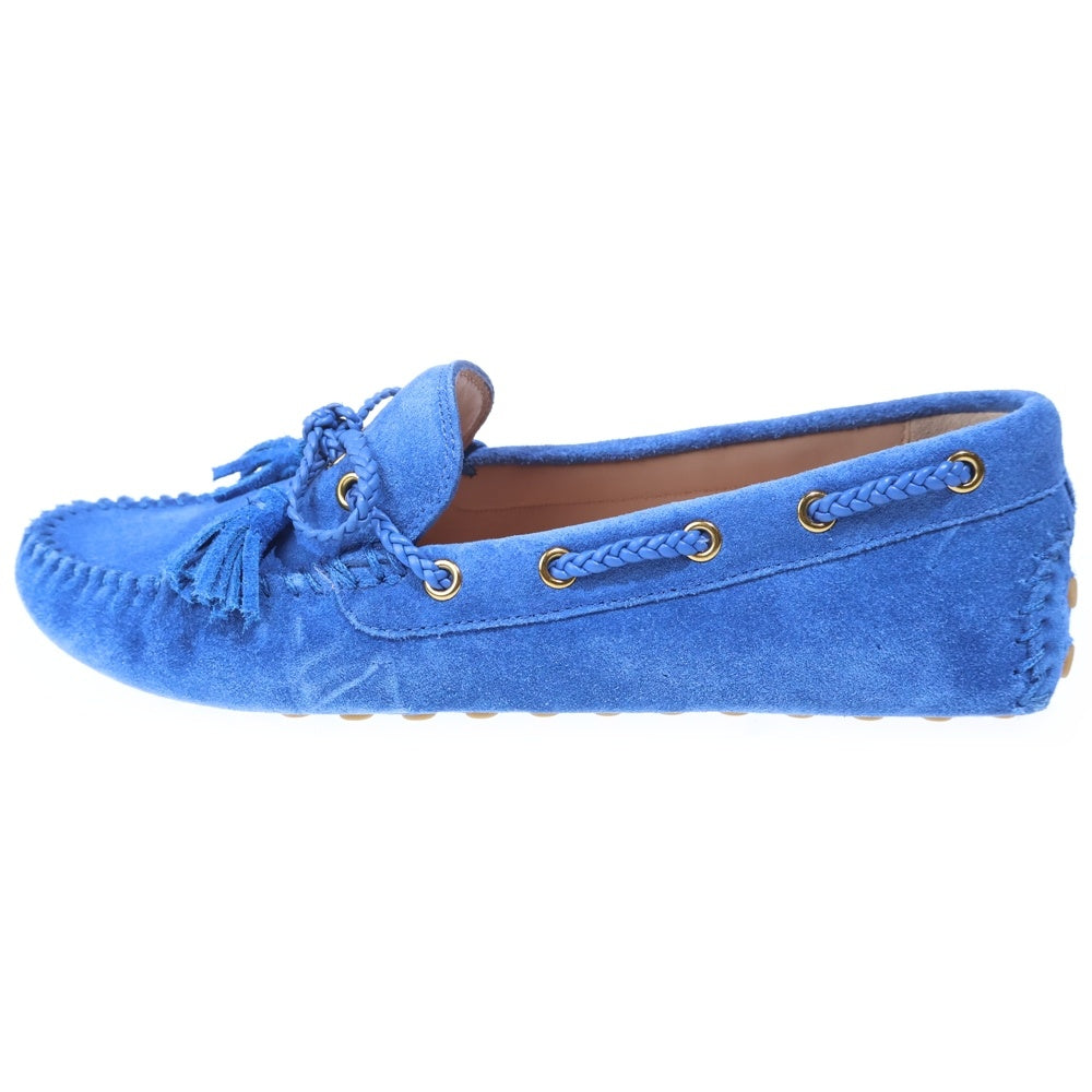 COLE HAAN(コール ハーン) ジセラ ドライバー スエードレザー シューズ ブルー レディース