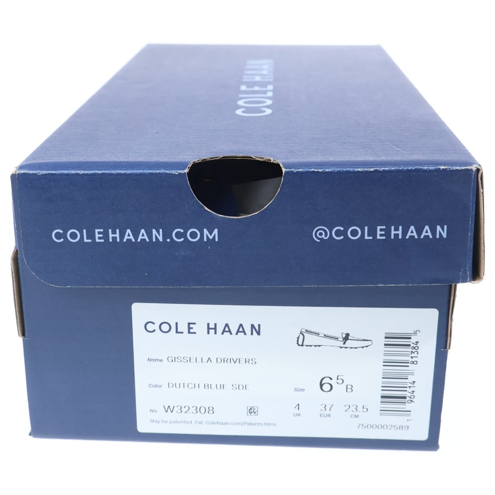 COLE HAAN(コール ハーン) ジセラ ドライバー スエードレザー シューズ ブルー レディース