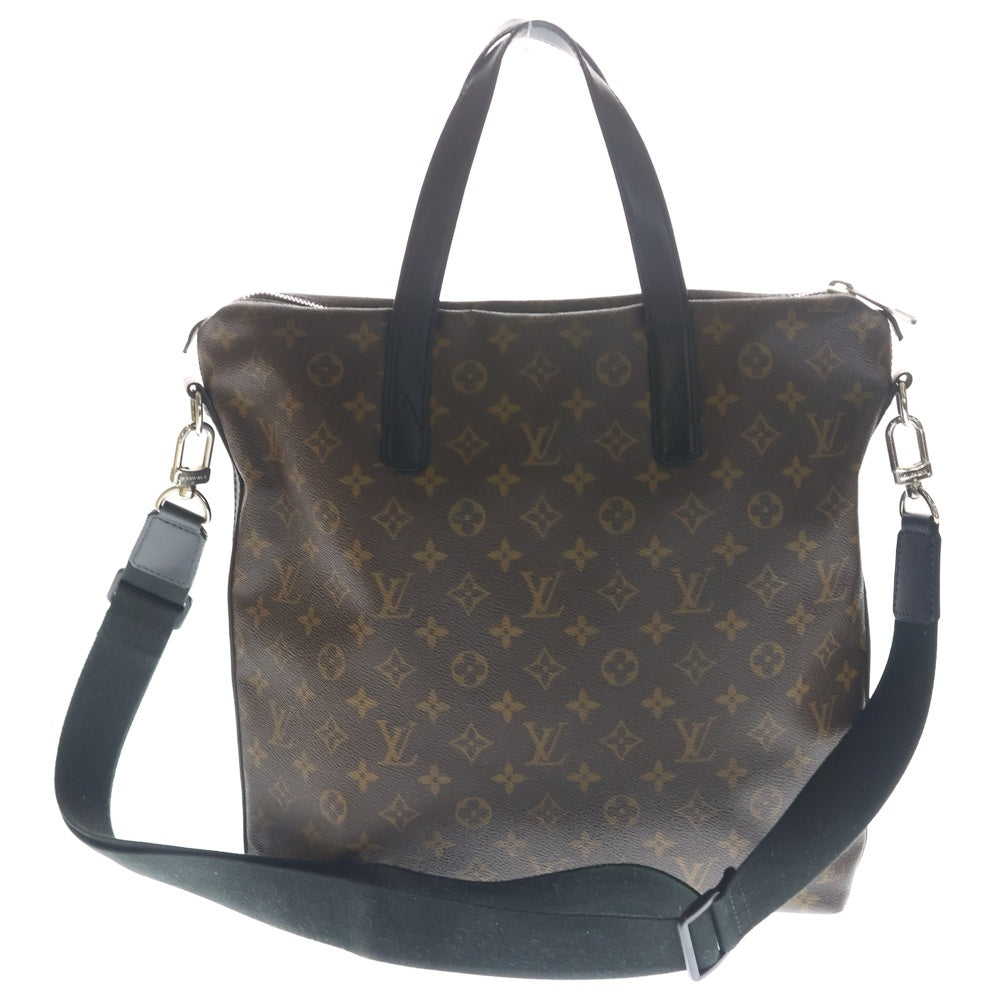 LOUIS VUITTON(ルイヴィトン) モノグラムマカサー キタン ブラウン PVC ハンドバッグ ショルダーバッグ M40388