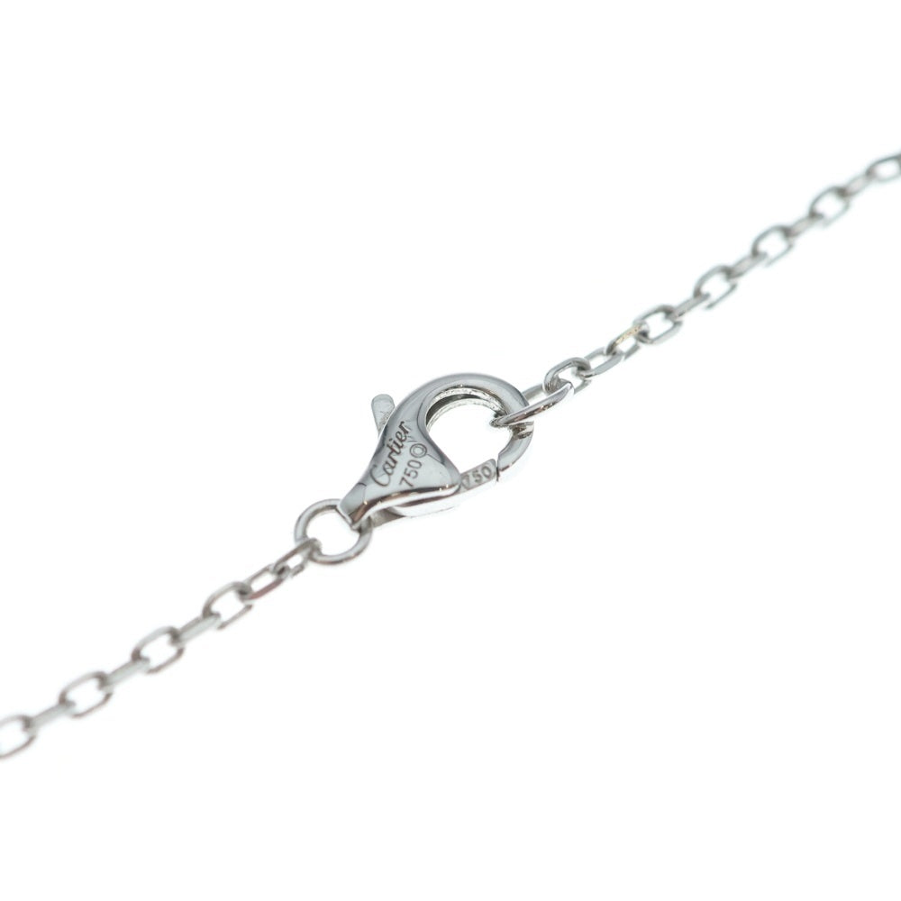 Cartier(カルティエ) Cハート ネックレス 1Pダイヤ ホワイトゴールド 750WG ジュエリー レディース