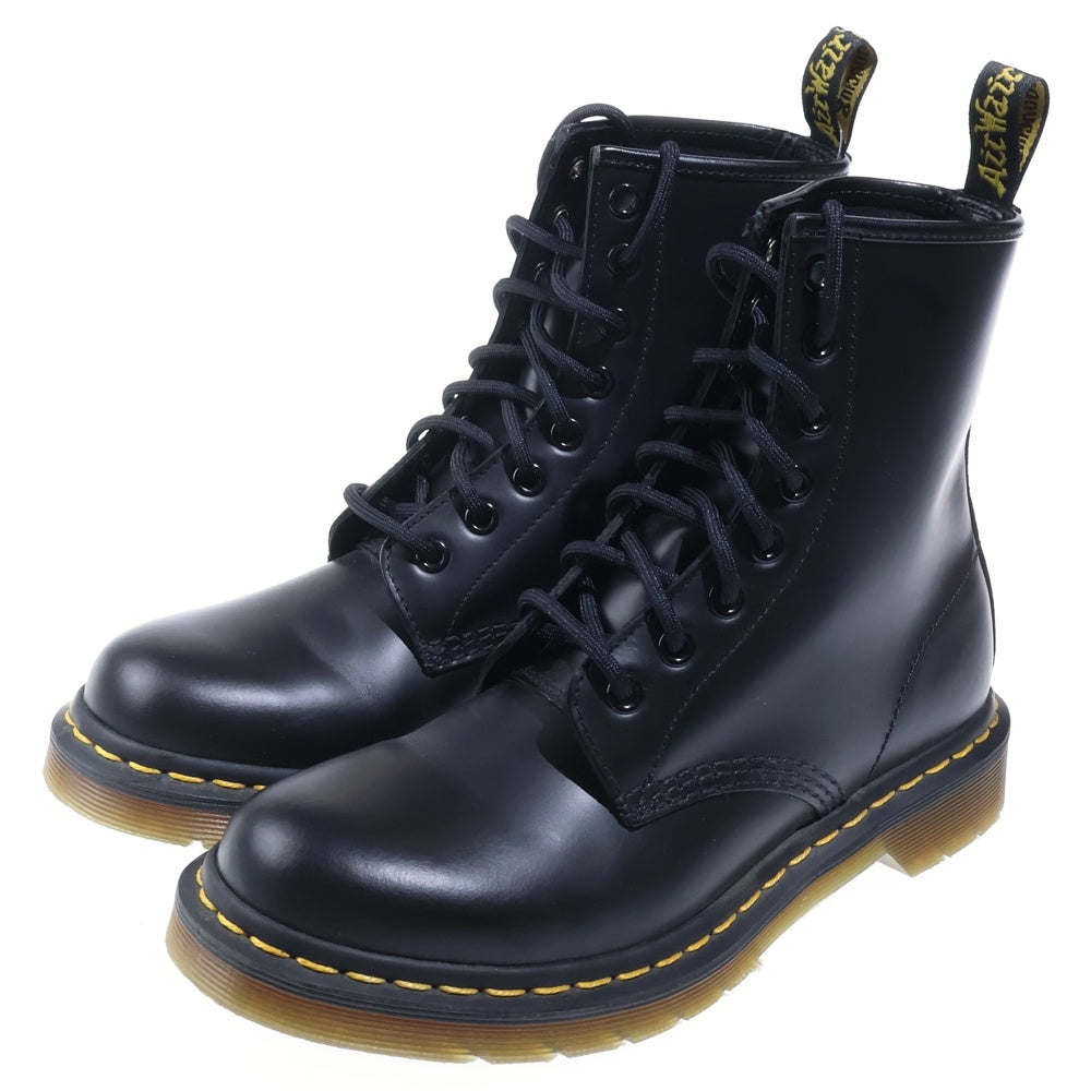 Dr.Martens(ドクターマーチン) 1460W 8ホール レザー ショートブーツ ブラック レディース