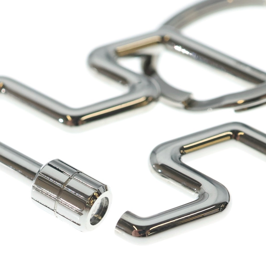 HERMES(エルメス) H トゥ スピード キーリング バッグチャーム キーホルダー シルバー SV