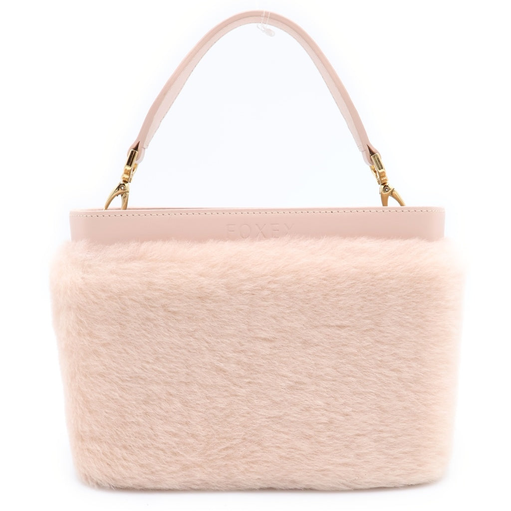 FOXEY(フォクシー) 2way ショルダーバッグ ハンドバッグ ピンク レディース