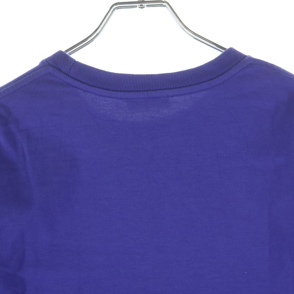 Christian Dior(クリスチャンディオール) CDロゴ刺繍 クルーネック 半袖Tシャツ カットソー ブルー 943J605A0554 レディース
