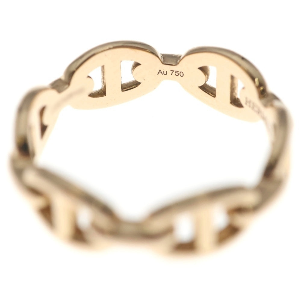 HERMES(エルメス) シェーヌダンクル アンシェネ リング 指輪 ピンクゴールド K18PG 4.0g #52 23BD428100 レディース