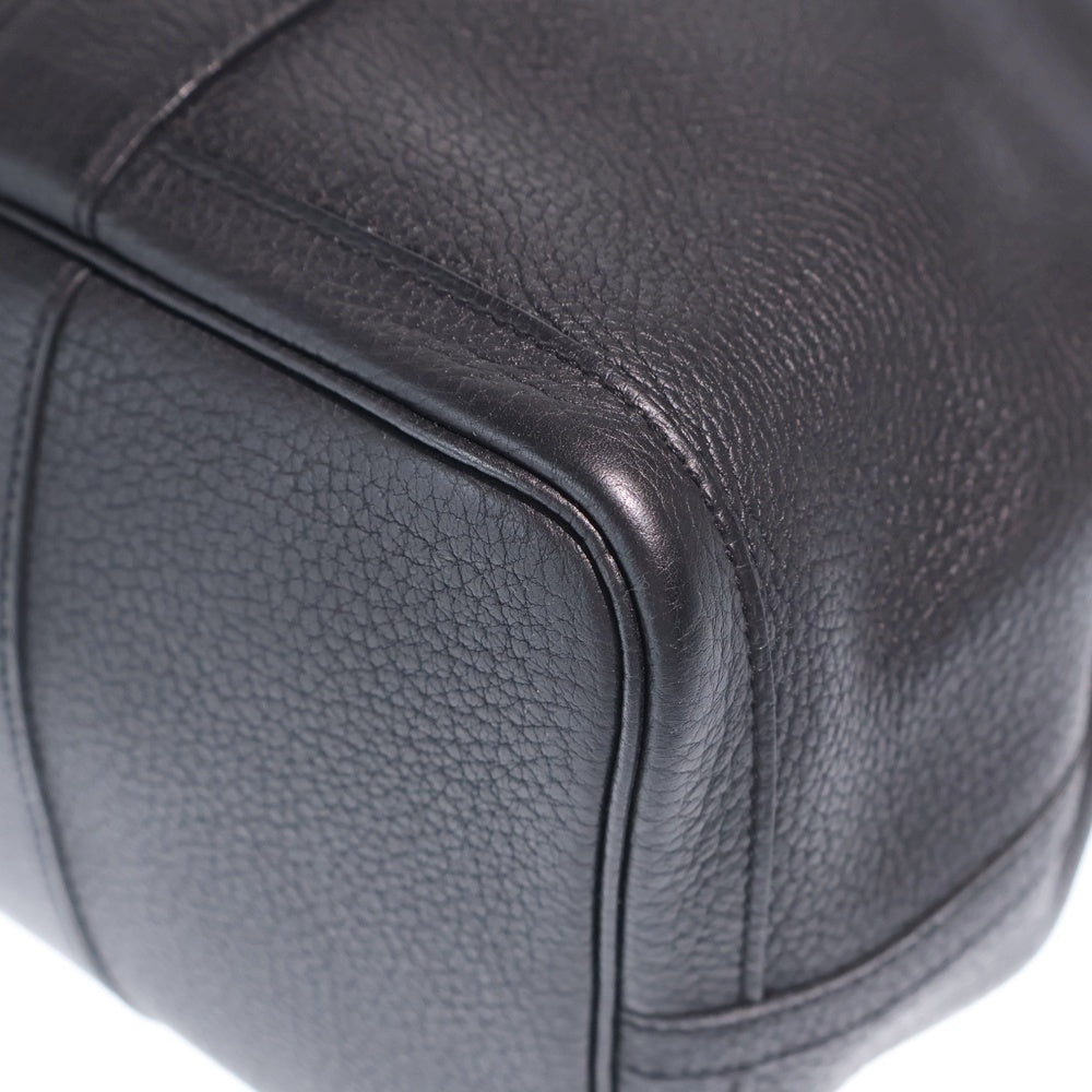 HERMES(エルメス) ガーデンパーティPM ネゴンダ ノワール シルバー金具 ハンドバッグ □P刻印 レディース