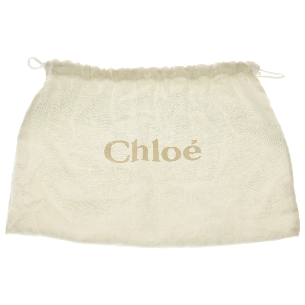 Chloe(クロエ) ドリュー チェーンショルダーバック ミニバッグ ベージュ グレージュ レザー×スエード ゴールド金具 レディース