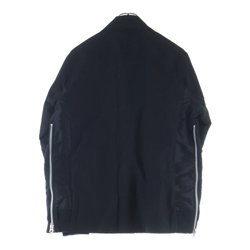 Sacai(サカイ) Cotton Nylon Oxford Jacket コットンナイロン オックスフォード ジャケット ブラック SCM-315