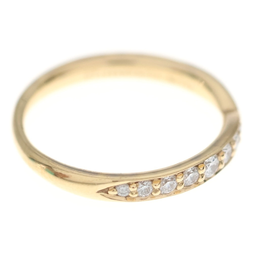 TIFFANY & Co.(ティファニー) ハーモニー ハーフエタニティ ダイヤ リング Au750 K18 YG イエローゴールド 指輪 レディース