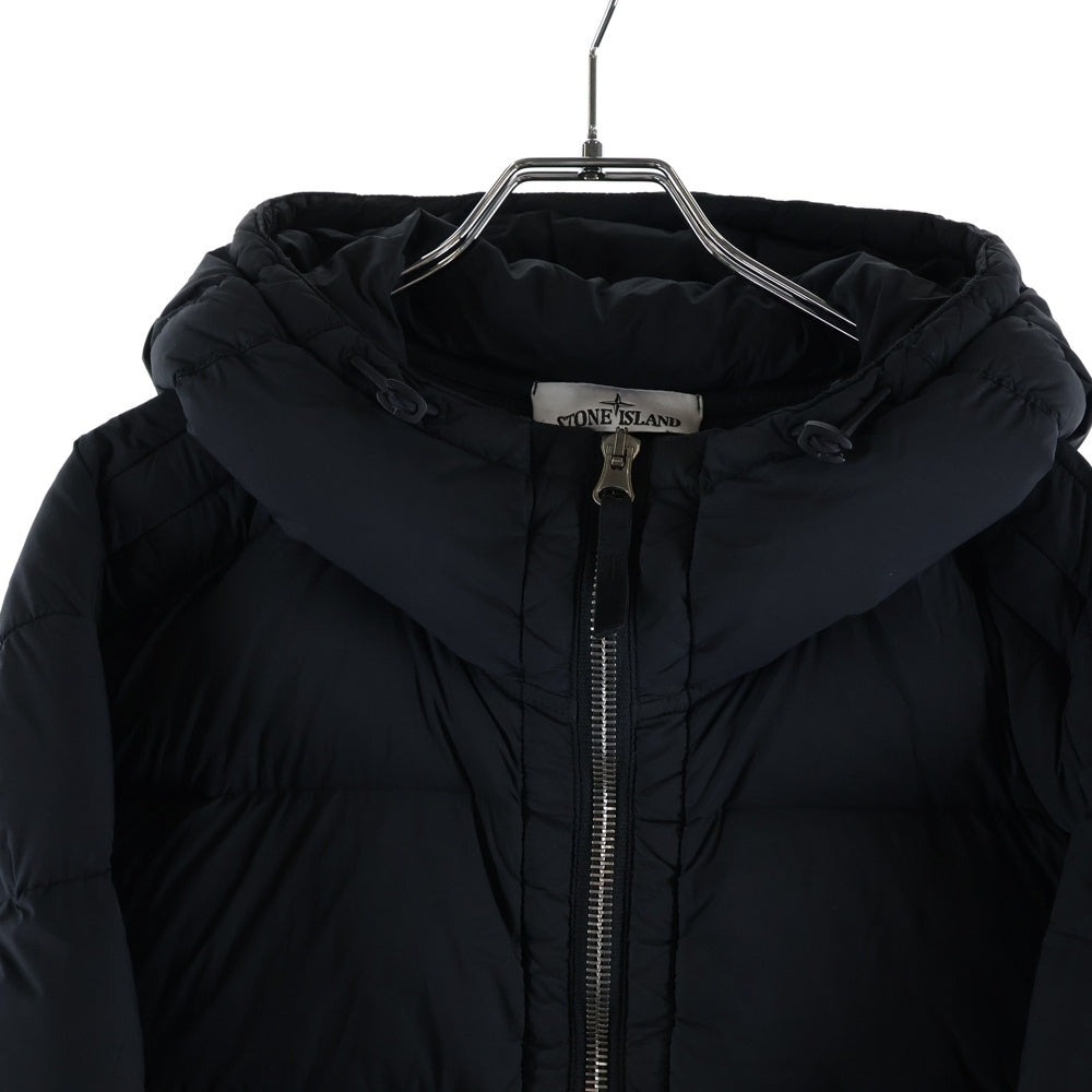 STONE ISLAND(ストーンアイランド) SEAMLESS TUNNEL NYLON DOWN JACKET シームレス トンネル ナイロン ダウンジャケット ブラック K2S154100040S0028