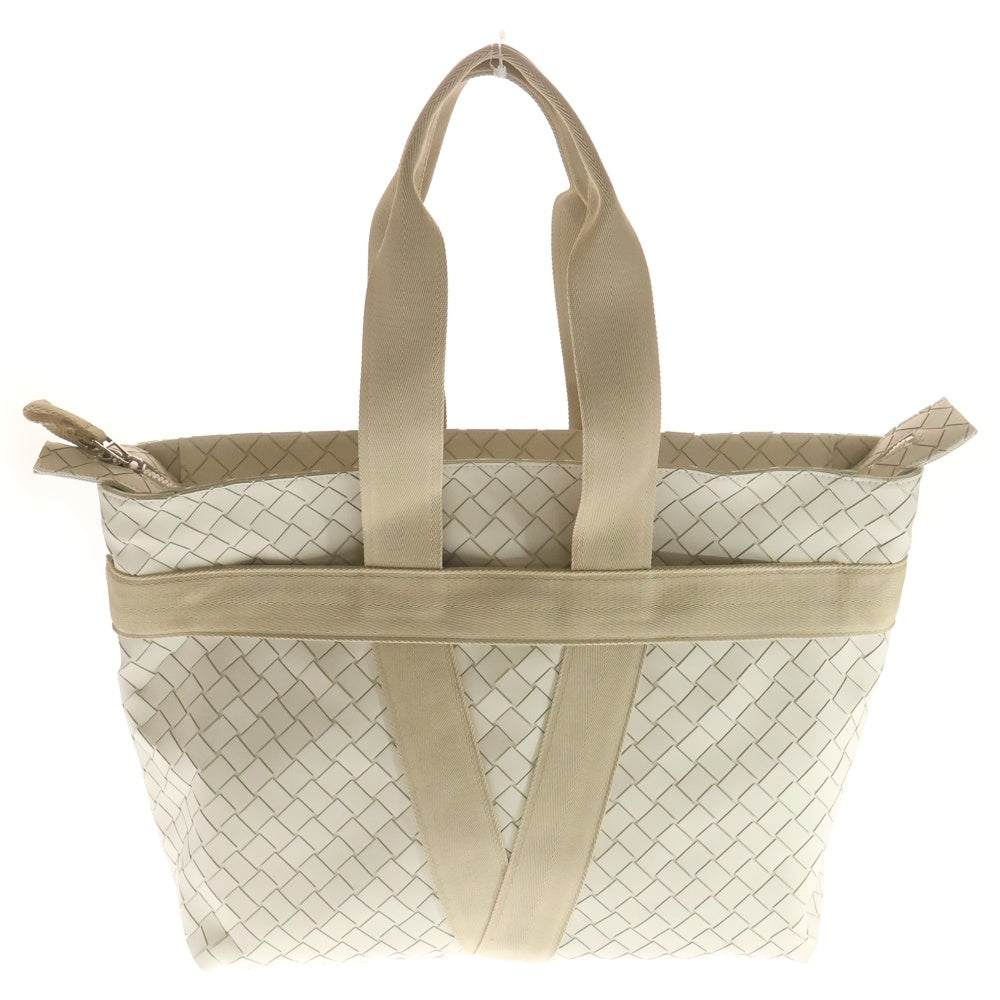 BOTTEGA VENETA(ボッテガヴェネタ) スコルピート トートバッグ ハンドバッグ ホワイト シルバー金具 レディース