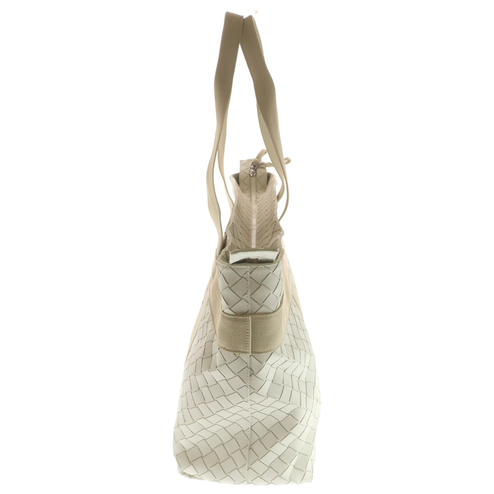 BOTTEGA VENETA(ボッテガヴェネタ) スコルピート トートバッグ ハンドバッグ ホワイト シルバー金具 レディース