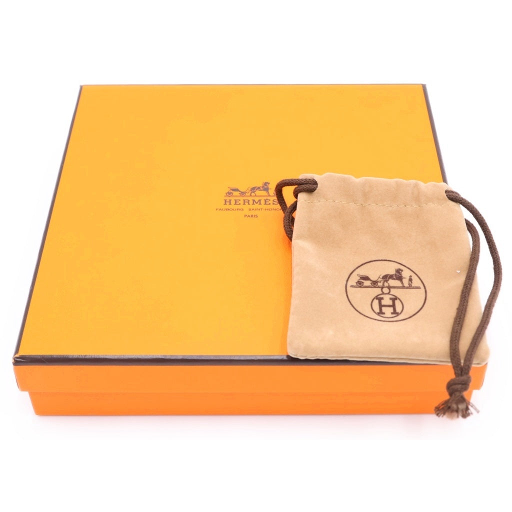HERMES(エルメス) コンスタンス ベルト ブラウン×ブラック ボックスカーフ シルバー金具 #65 □D刻印 レディース