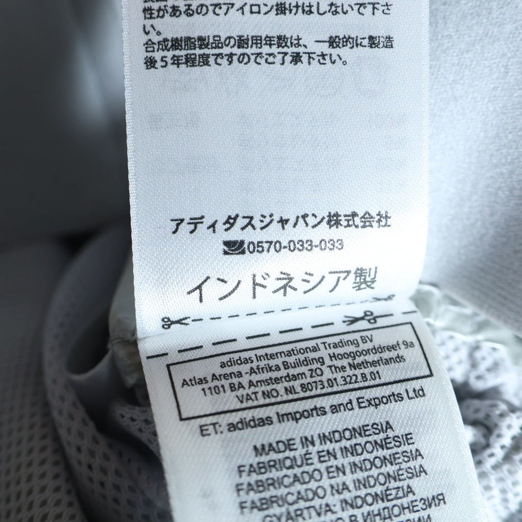 adidas(アディダス) ギミックナイロンジャケット シルバー #M レディース