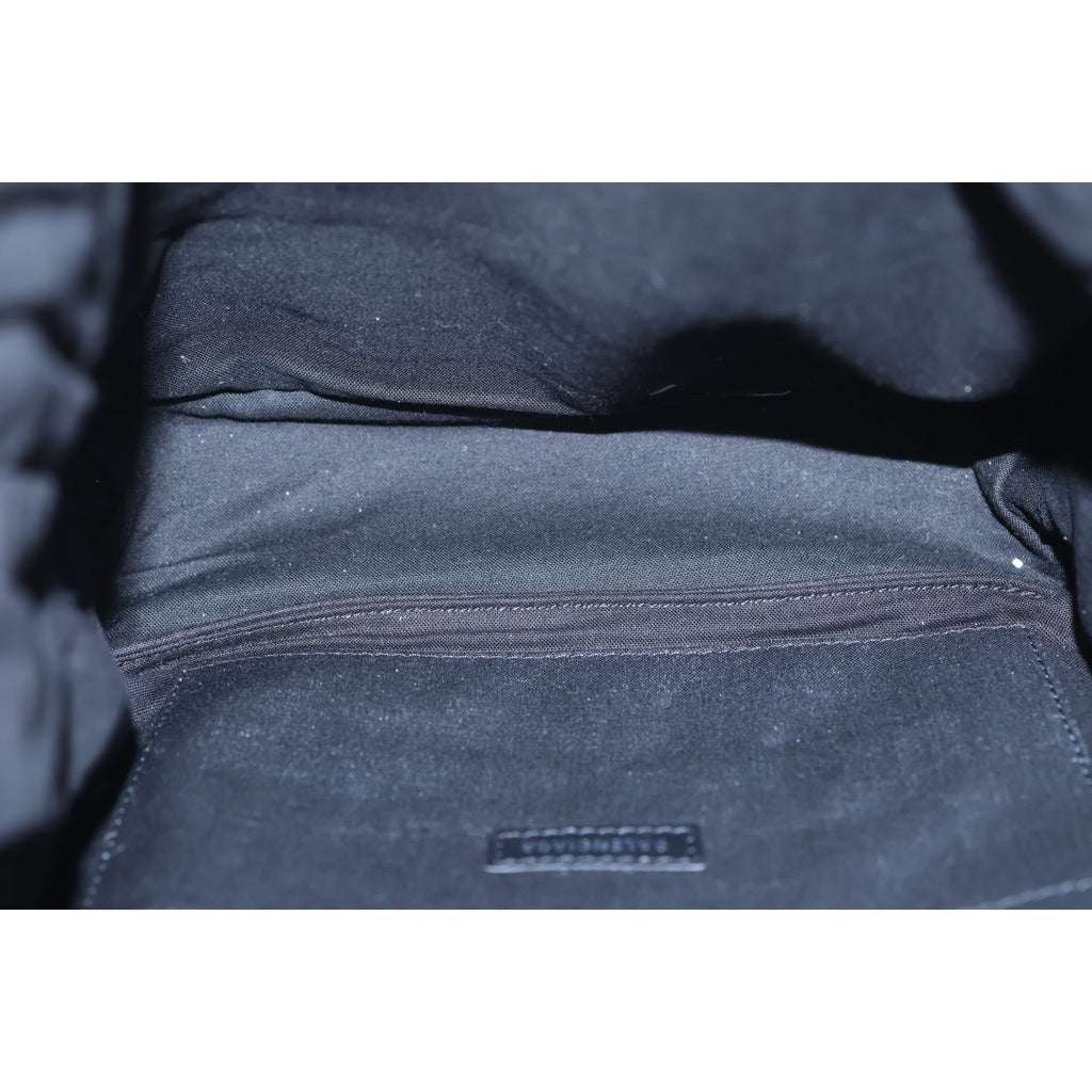BALENCIAGA(バレンシアガ) モナコ M チェーンバッグ ショルダーバッグ ホワイト レザー 765945 シルバー金具 レディース