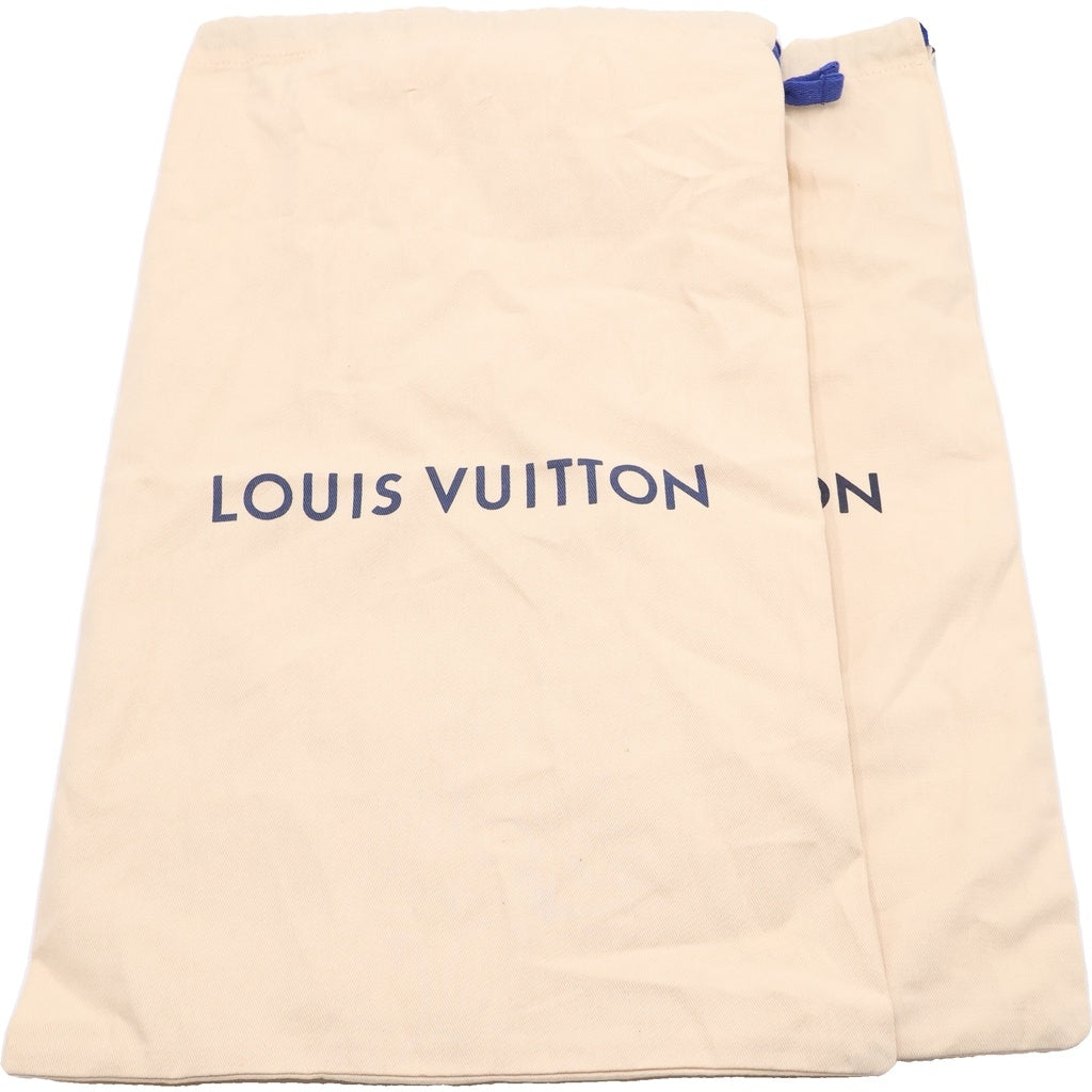 LOUIS VUITTON(ルイヴィトン) モノグラムアンプラント ルクセンブルク ラインスニーカー ブラック レザー #8 FA0251