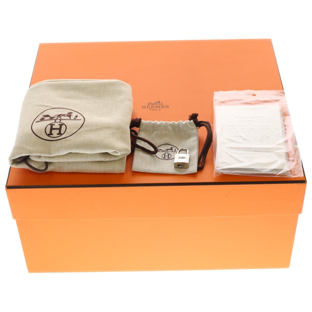 HERMES(エルメス) バーキン30 ゴールド エプソン ハンドバッグ トートバッグ □K刻印 シルバー金具 レディース